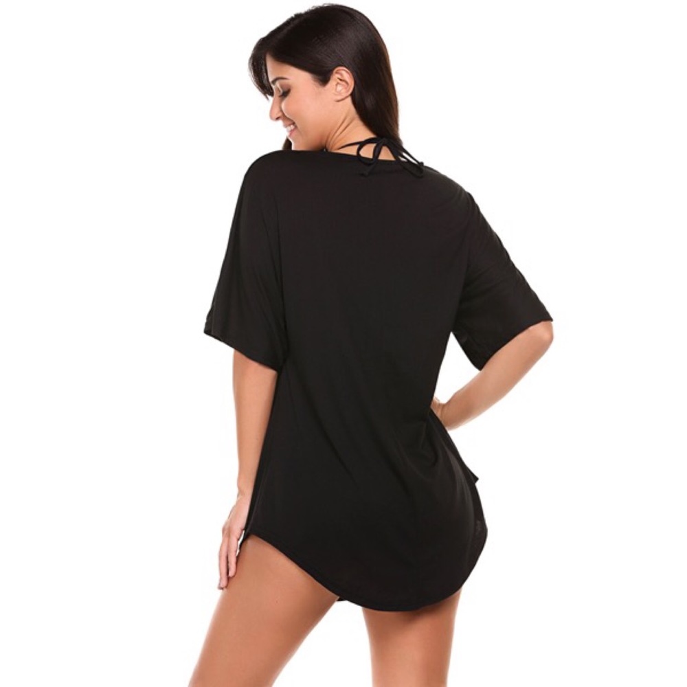 Salty Hair Big Waves and Sun Beach Swim Coverup - Picture 3 of 7